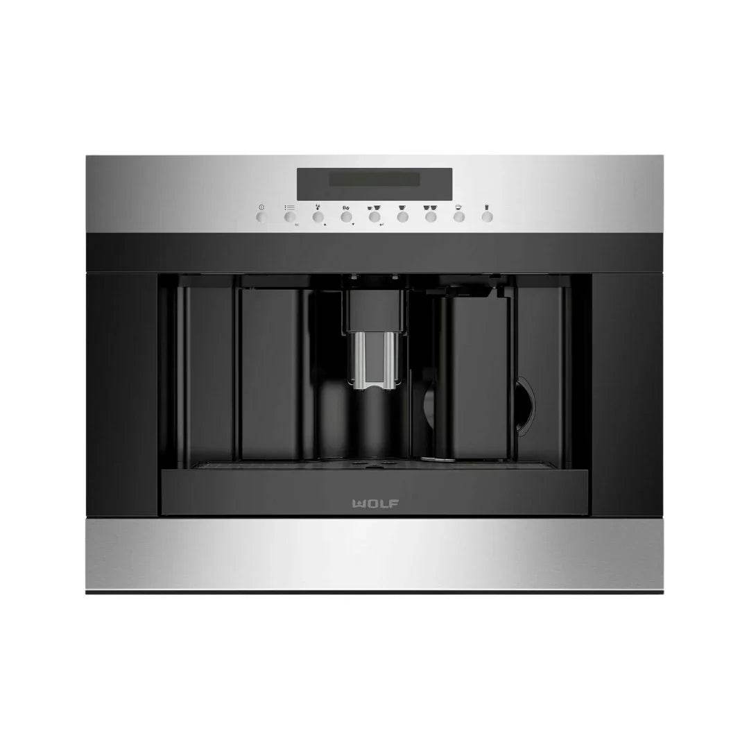 Wolf - Coffee System / Stainless Steel - Carvers Interiors - Cookers and Bathroom Showroom Wolverhampton