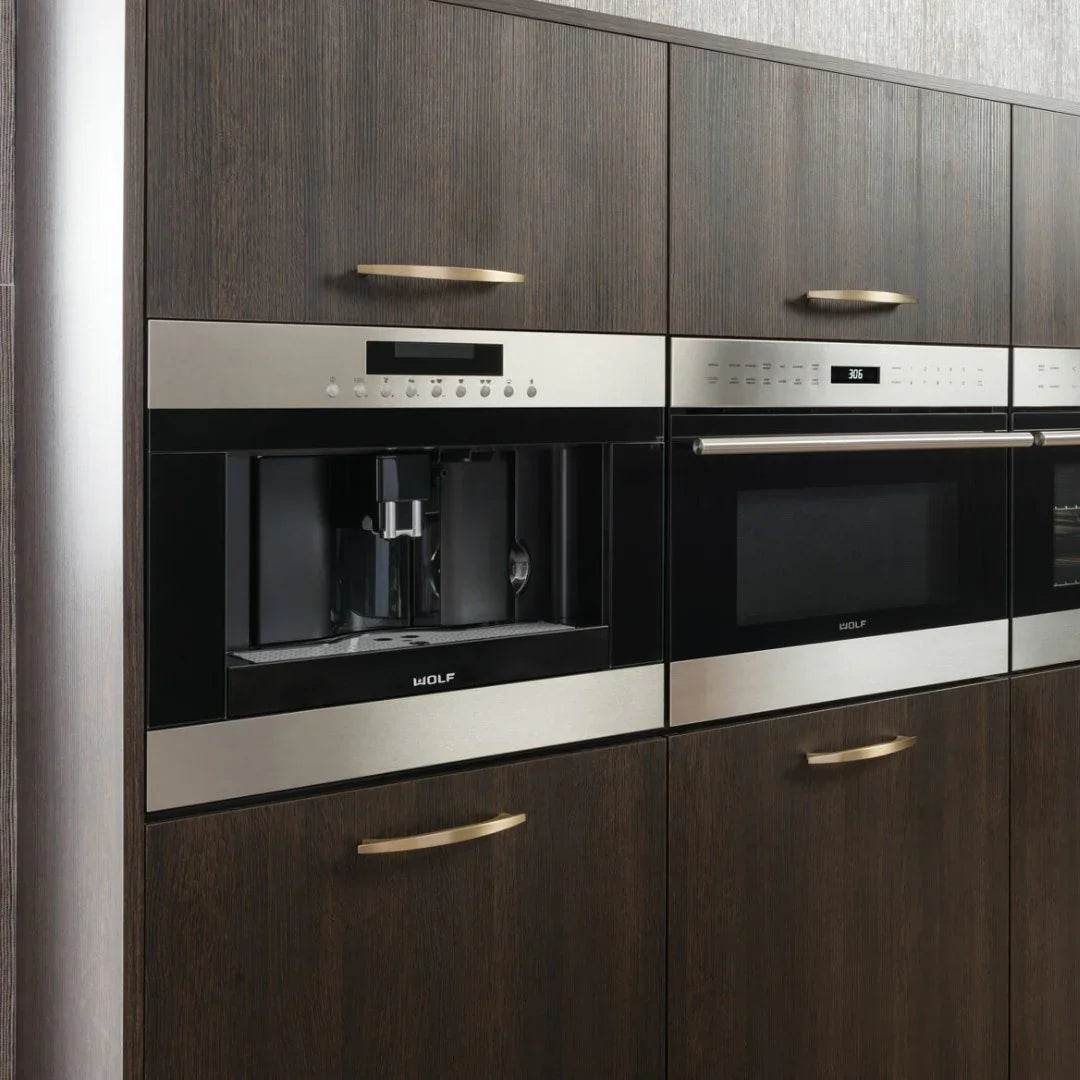 Wolf - Coffee System / Stainless Steel - Carvers Interiors - Cookers and Bathroom Showroom Wolverhampton