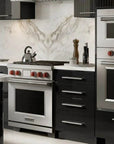 Wolf - Dual Fuel Range - 4 Burner - Carvers Interiors - Cookers and Bathroom Showroom Wolverhampton