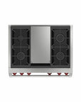 Wolf - Dual Fuel Range - 4 Burner & Griddle - Carvers Interiors - Cookers and Bathroom Showroom Wolverhampton
