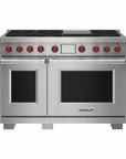 Wolf - Dual Fuel Range, 6 Burner & Griddle - Carvers Interiors - Cookers and Bathroom Showroom Wolverhampton