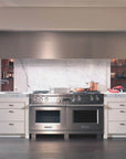 Wolf - Dual Fuel Range, 6 Burner, Infrared Dual Griddle - Carvers Interiors - Cookers and Bathroom Showroom Wolverhampton