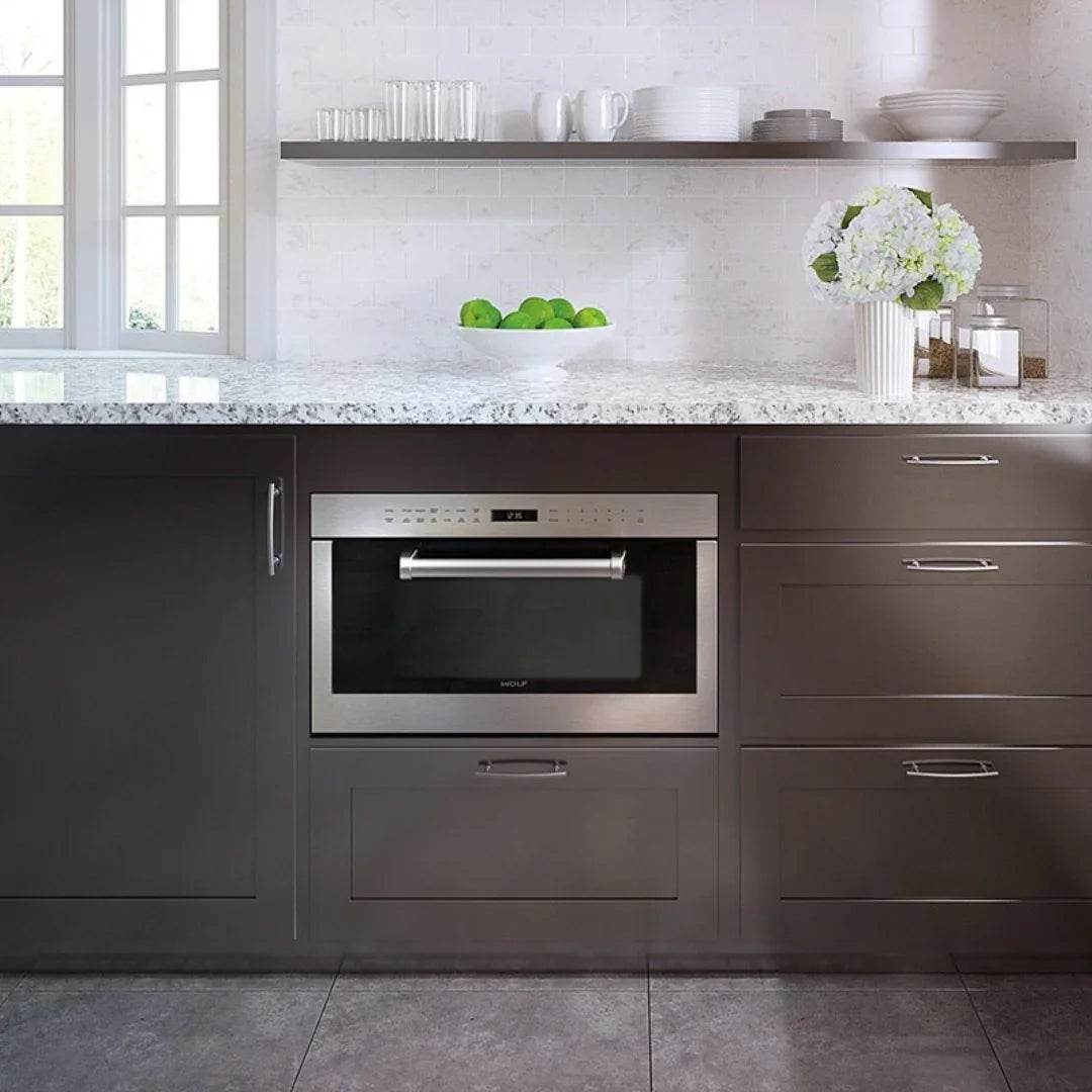Wolf - E Series Transitional Microwave Combi Oven - Carvers Interiors - Cookers and Bathroom Showroom Wolverhampton
