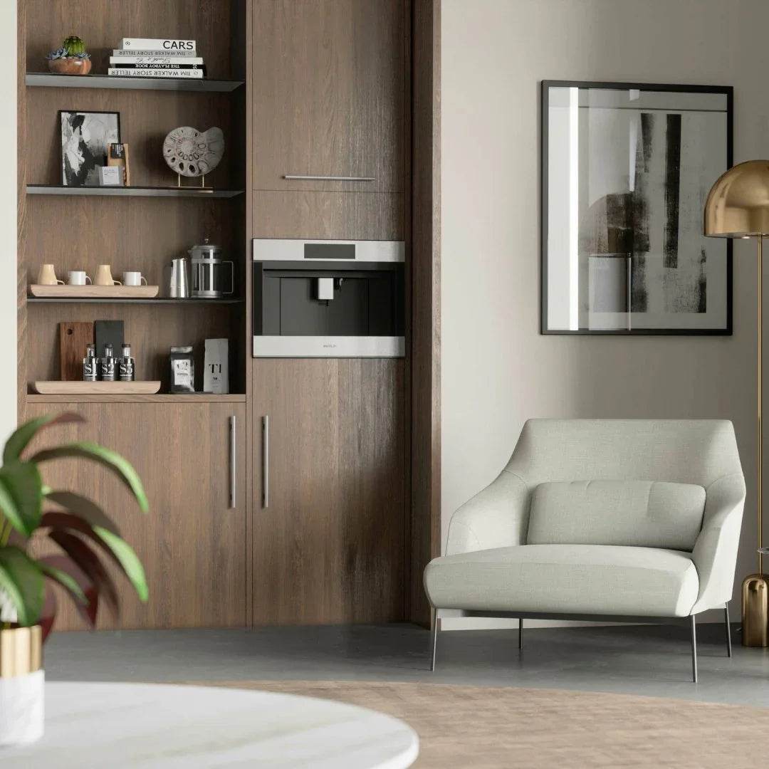 Wolf - E Series Transitional Coffee System - Carvers Interiors - Cookers and Bathroom Showroom Wolverhampton