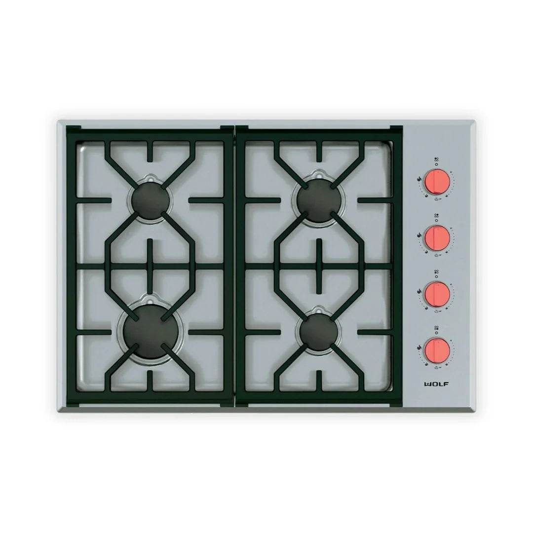 Wolf - Professional Gas Cooktop - 762mm - Carvers Interiors - Cookers and Bathroom Showroom Wolverhampton