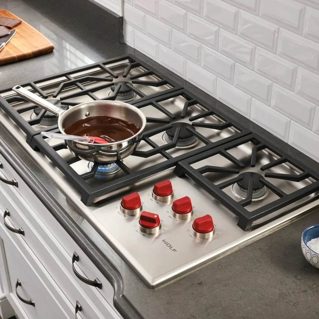 Wolf - Professional Gas Cooktop - 914mm - Carvers Interiors - Cookers and Bathroom Showroom Wolverhampton