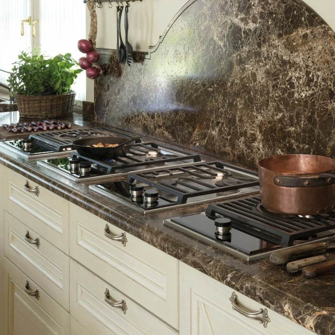 Wolf - Transitional Gas Cooktop - Integrated Cooktops - Carvers Interiors - Cookers and Bathroom Showroom Wolverhampton