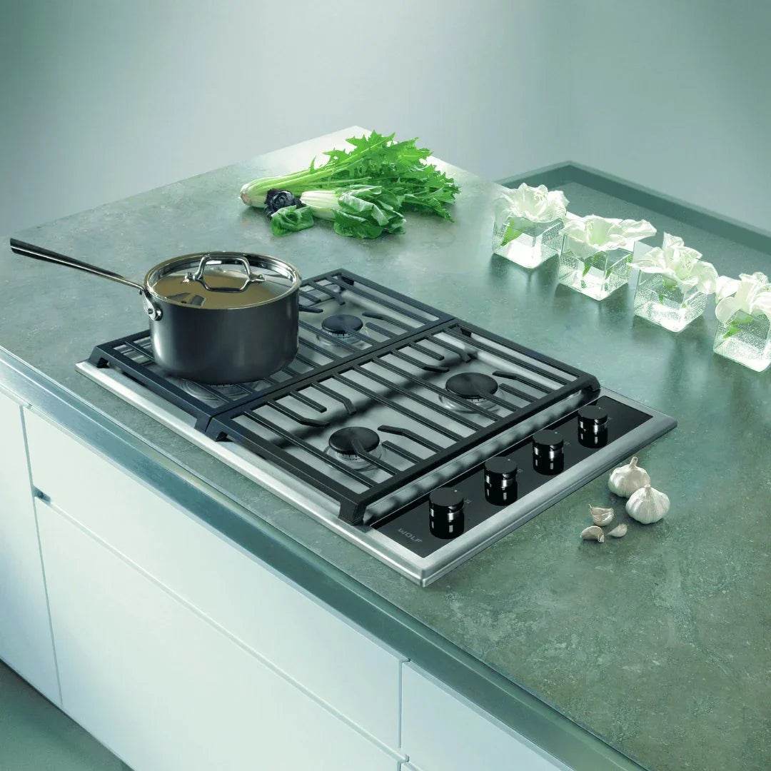 Wolf - Transitional Gas Cooktop - 762mm - Carvers Interiors - Cookers and Bathroom Showroom Wolverhampton