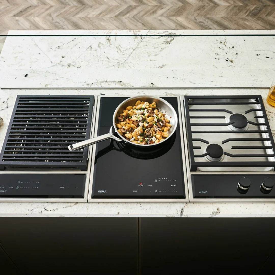 Wolf - Transitional Induction 2 Cooktop - Integrated Cooktops - Carvers Interiors - Cookers and Bathroom Showroom Wolverhampton