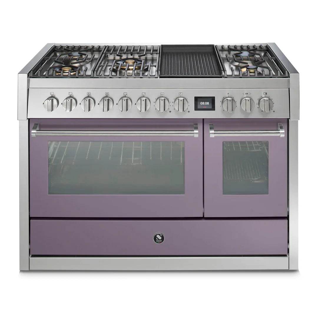 STEEL Cucine Genesi 120 cm - Carvers Interiors - Cookers and Bathroom Showroom Wolverhampton