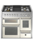 STEEL Cucine Genesi 100 cm - Triple Ovens - Carvers Interiors - Cookers and Bathroom Showroom Wolverhampton
