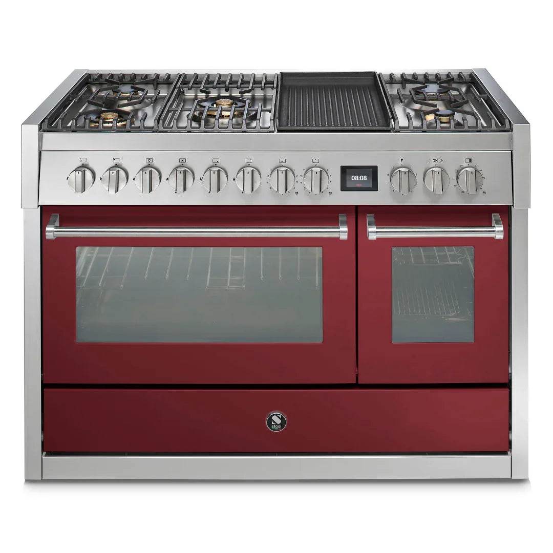 STEEL Cucine Genesi 120 cm - Carvers Interiors - Cookers and Bathroom Showroom Wolverhampton