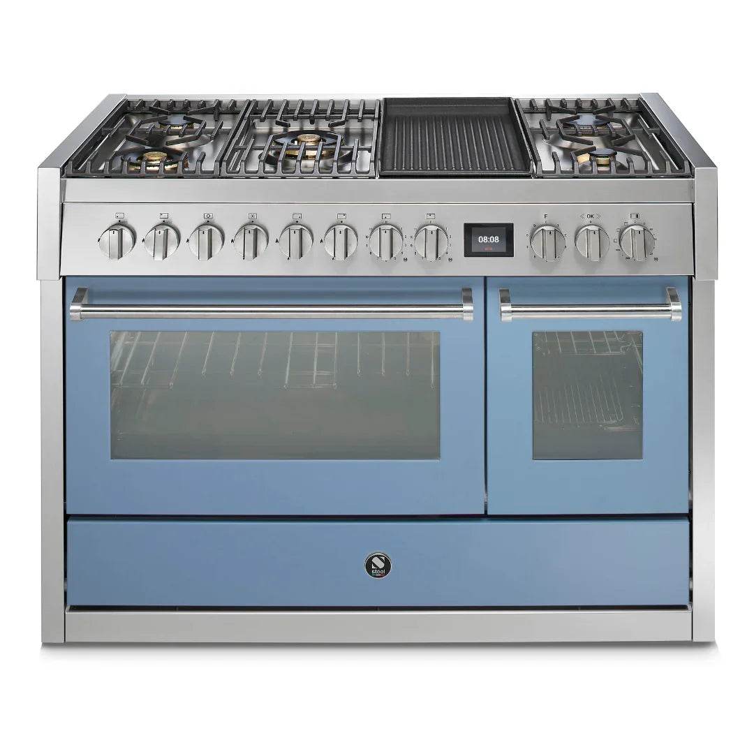 STEEL Cucine Genesi 120 cm - Carvers Interiors - Cookers and Bathroom Showroom Wolverhampton