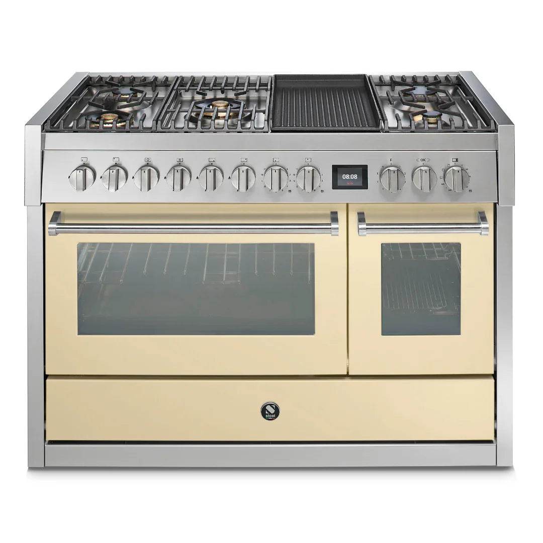 STEEL Cucine Genesi 120 cm - Carvers Interiors - Cookers and Bathroom Showroom Wolverhampton