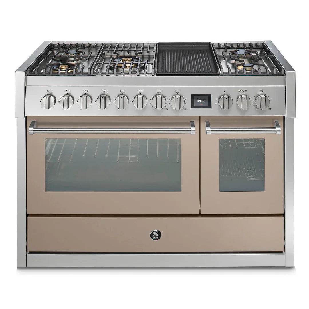 STEEL Cucine Genesi 120 cm - Carvers Interiors - Cookers and Bathroom Showroom Wolverhampton