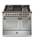 STEEL Cucine Ascot 100/2 - Mixed Hobs - Carvers Interiors - Cookers and Bathroom Showroom Wolverhampton