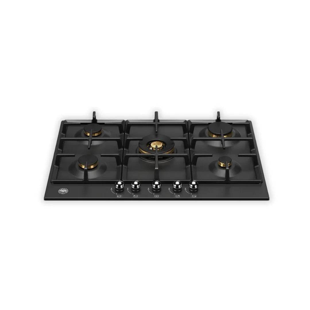 Bertazzoni - Heritage - 75cm Gas Hob with Central Wok - Carvers Interiors - Cookers and Bathroom Showroom Wolverhampton
