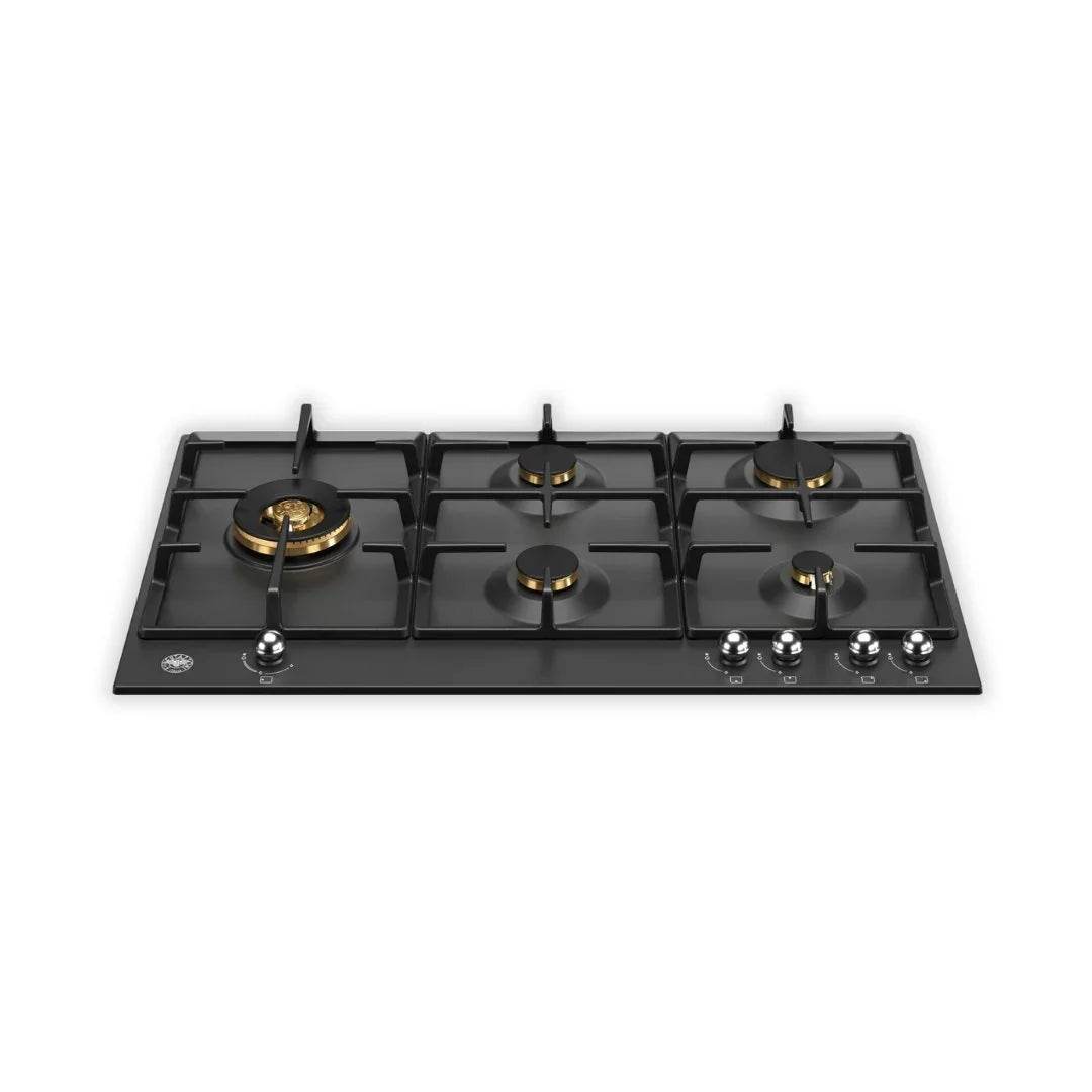 Bertazzoni - Heritage - 90cm Gas Hob with Lateral Dual Wok - Carvers Interiors - Cookers and Bathroom Showroom Wolverhampton