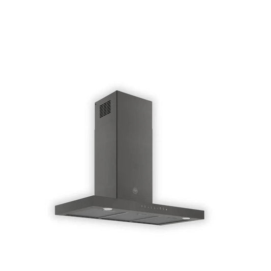 Bertazzoni Master Series T Shape Range Hood 1 Motor - 90cm - Carbon - Carvers Interiors - Cookers and Bathroom Showroom Wolverhampton