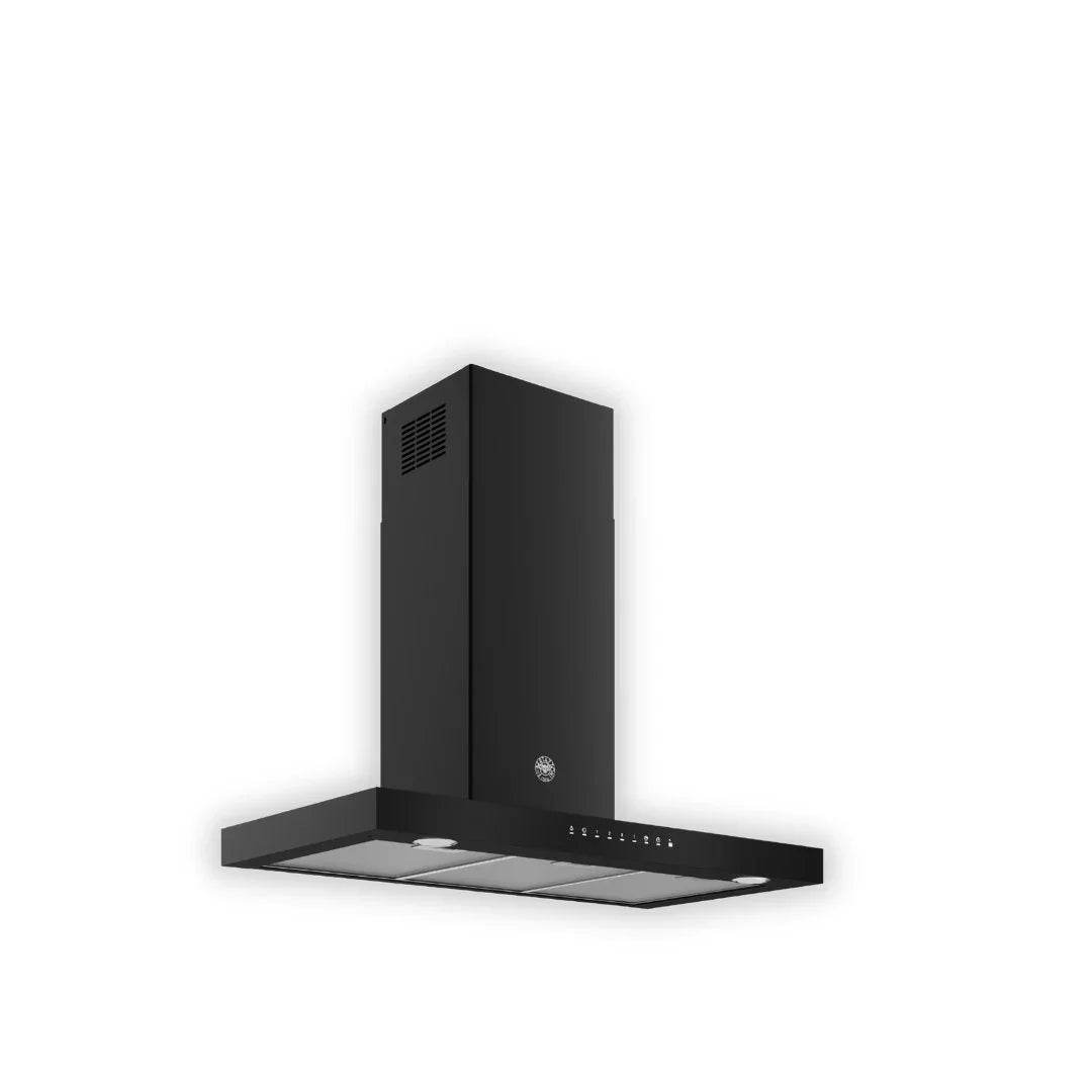 Bertazzoni Master Series T Shape Range Hood 1 Motor - 90cm - Matt Black - Carvers Interiors - Cookers and Bathroom Showroom Wolverhampton