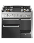 STEEL Cucine Genesi 100 cm - Triple Ovens - Carvers Interiors - Cookers and Bathroom Showroom Wolverhampton