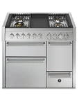 STEEL Cucine Genesi 100 cm - Triple Ovens - Carvers Interiors - Cookers and Bathroom Showroom Wolverhampton