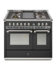 STEEL Cucine Ascot 100/2 - Mixed Hobs - Carvers Interiors - Cookers and Bathroom Showroom Wolverhampton