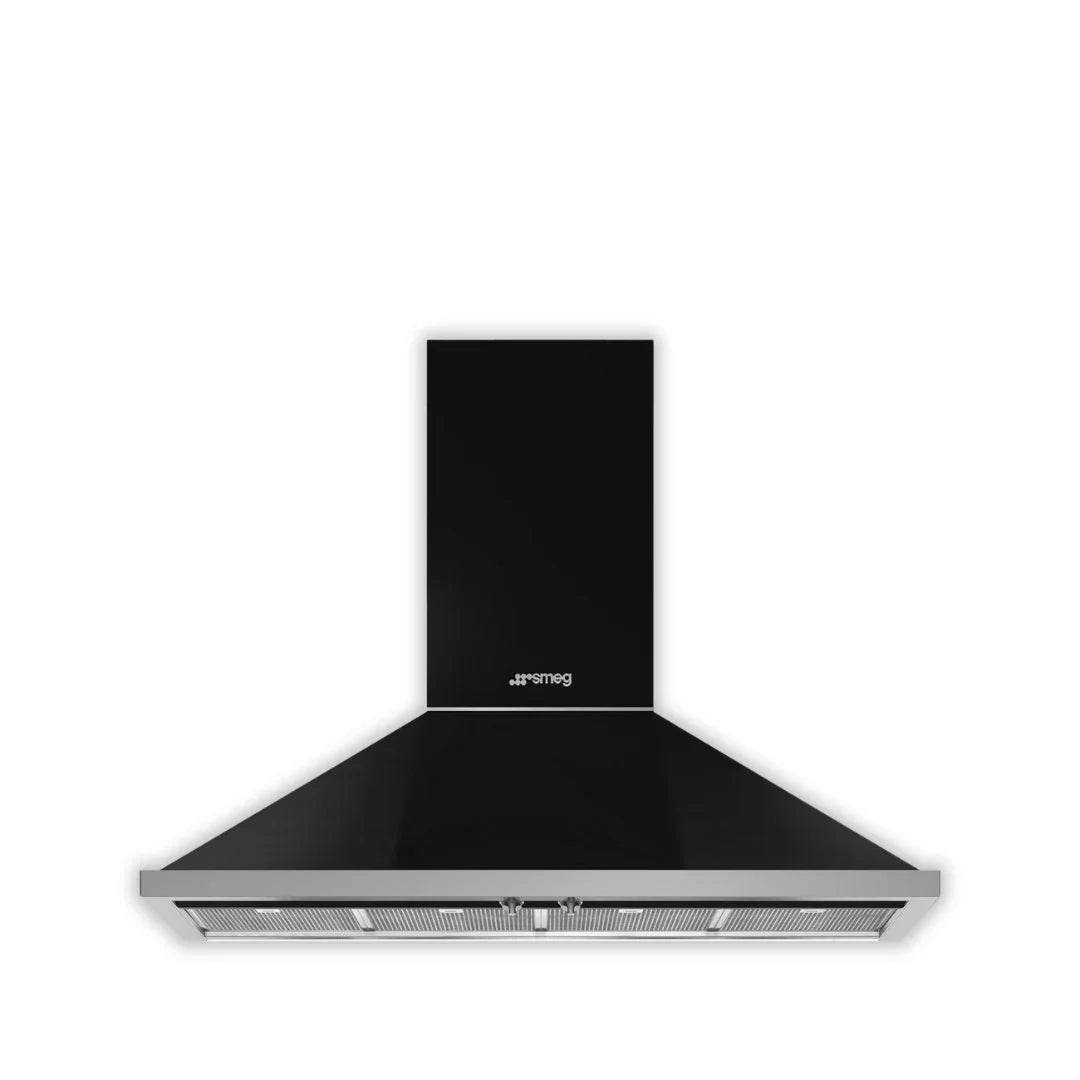 Smeg Portofino 120cm Chimney Hood KPF12 - Carvers Interiors - Cookers and Bathroom Showroom Wolverhampton