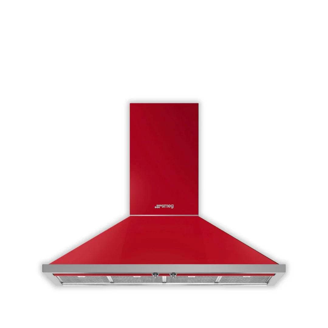 Smeg Portofino 120cm Chimney Hood KPF12 - Carvers Interiors - Cookers and Bathroom Showroom Wolverhampton