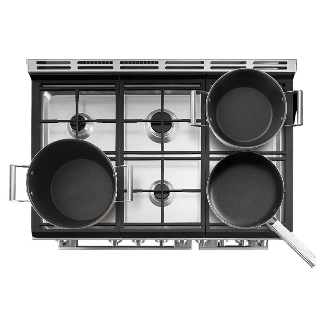 Smeg Portofino 90cm Duel Fuel Cooker CPF92GM - Carvers Interiors - Cookers and Bathroom Showroom Wolverhampton