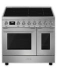 Smeg Portofino 90cm Induction Range Cooker - Two Ovens - Carvers Interiors - Cookers and Bathroom Showroom Wolverhampton