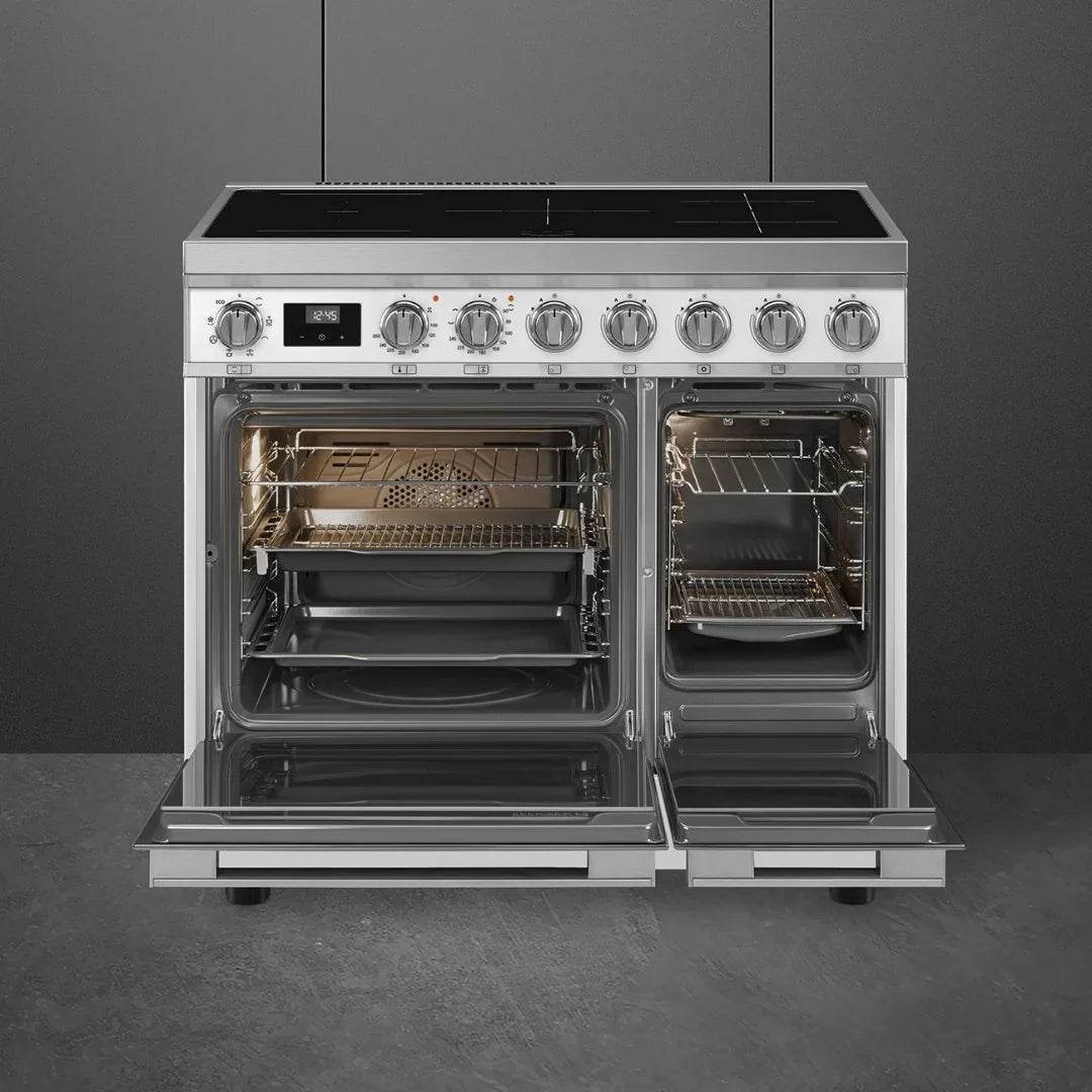 Smeg Portofino 90cm Induction Range Cooker - Two Ovens - Carvers Interiors - Cookers and Bathroom Showroom Wolverhampton