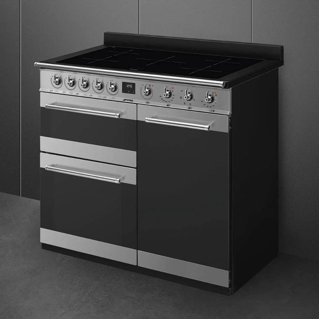SMEG Symphony 100cm Induction Range Cooker - Carvers Interiors - Cookers and Bathroom Showroom Wolverhampton