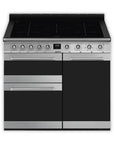SMEG Symphony 100cm Induction Range Cooker - Carvers Interiors - Cookers and Bathroom Showroom Wolverhampton