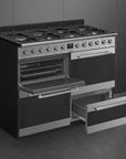 SMEG Symphony 110cm Dual Fuel Range Cooker SYD4110-1 - Carvers Interiors - Cookers and Bathroom Showroom Wolverhampton