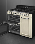 SMEG Victoria 100cm Dual Fuel cooker TR103 - Carvers Interiors - Cookers and Bathroom Showroom Wolverhampton