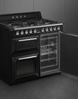 SMEG Victoria 100cm Dual Fuel cooker TR103 - Carvers Interiors - Cookers and Bathroom Showroom Wolverhampton