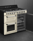 SMEG Victoria 100cm Dual Fuel cooker TR103 - Carvers Interiors - Cookers and Bathroom Showroom Wolverhampton