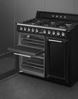 SMEG Victoria 100cm Dual Fuel cooker TR103 - Carvers Interiors - Cookers and Bathroom Showroom Wolverhampton