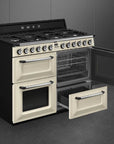 SMEG Victoria 110cm Dual Fuel Range cooker TR4110 - Carvers Interiors - Cookers and Bathroom Showroom Wolverhampton