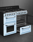 SMEG Victoria 110cm Dual Fuel Range cooker TR4110 - Carvers Interiors - Cookers and Bathroom Showroom Wolverhampton