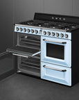 SMEG Victoria 110cm Dual Fuel Range cooker TR4110 - Carvers Interiors - Cookers and Bathroom Showroom Wolverhampton