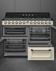 SMEG Victoria 110cm Dual Fuel Range cooker TR4110 - Carvers Interiors - Cookers and Bathroom Showroom Wolverhampton