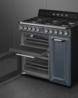 SMEG Victoria 90cm Dual Fuel Range Cooker TR93 - Carvers Interiors - Cookers and Bathroom Showroom Wolverhampton