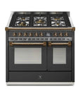 STEEL Cucine Ascot 100/2 - Gas Fuel - Carvers Interiors - Cookers and Bathroom Showroom Wolverhampton