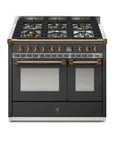 STEEL Cucine Ascot 100/2 - Gas Fuel - Carvers Interiors - Cookers and Bathroom Showroom Wolverhampton