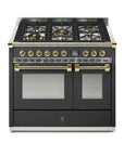 STEEL Cucine Ascot 100/2 - Gas Fuel - Carvers Interiors - Cookers and Bathroom Showroom Wolverhampton