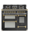 STEEL Cucine Ascot 100/3 - Gas Fuel - Carvers Interiors - Cookers and Bathroom Showroom Wolverhampton