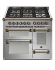 STEEL Cucine Ascot 100/3 - Gas Fuel - Carvers Interiors - Cookers and Bathroom Showroom Wolverhampton