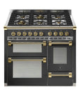 STEEL Cucine Ascot 100/3 - Gas Fuel - Carvers Interiors - Cookers and Bathroom Showroom Wolverhampton